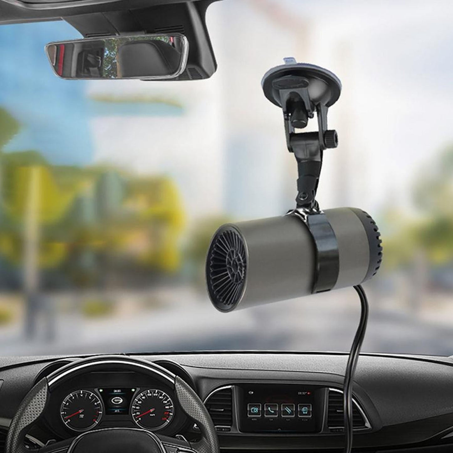 Electric Heating Device For Car — Anti-Fog And Anti-Humidity
