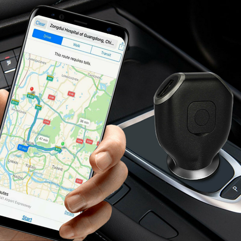Tragbares GPS-Gerät für das Auto — Echtzeitverfolgung