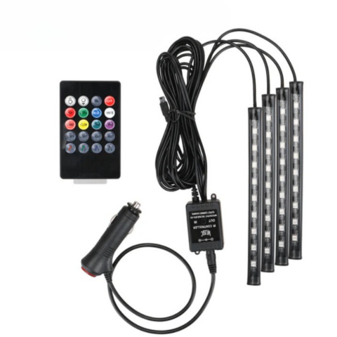 Bande LED interioare cu sincronizare sonoră