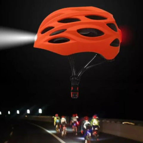 Casco de bicicleta con luz integrada – seguridad y visibilidad aumentadas