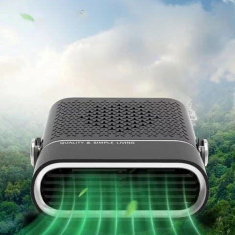 Multifunktionel Bilventilator – 4 I 1 Praktisk Og Kompakt