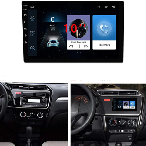 Αυτοκίνητο ραδιόφωνο Android 10 Ίντσες – 2 DIN, GPS, WiFi, Αποσπώμενη Οθόνη