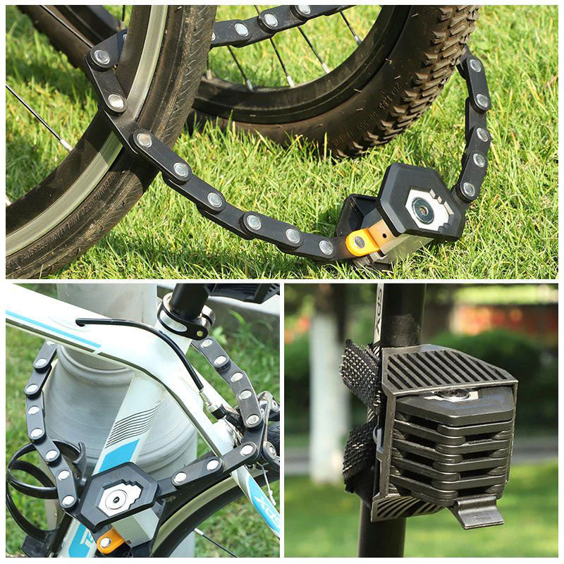 Blocco Pieghevole Per Bicicletta — Sicurezza Compatta E Robusta