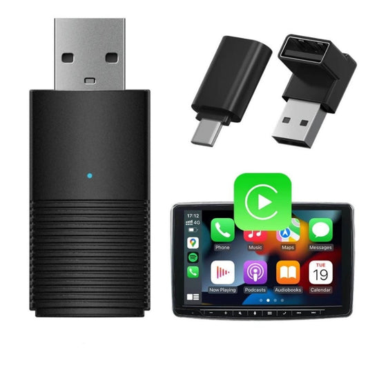 Adaptor CarPlay Fără Fir – Conexiune Automată Pentru Sisteme OEM