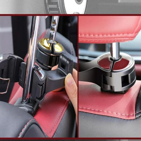 Støtte Telefon Og Taske Til Hovedstøtte – 2-I-1 Praktisk