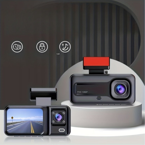 كاميرا لوحة القيادة — تسجيلات عالية الدقة واضحة وثابتة