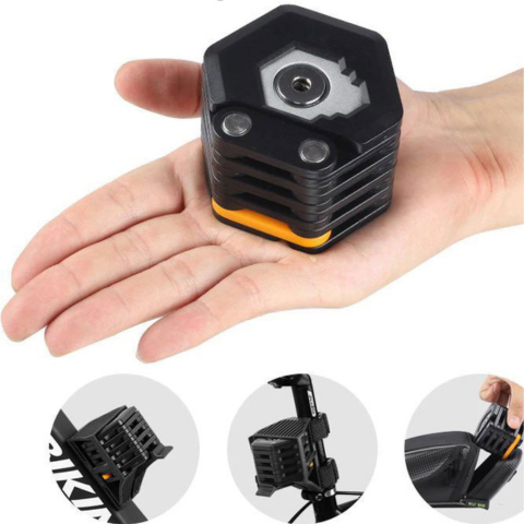 Összecsukható Kerékpárlopás Elleni Zár — Kompakt és Robusztus Biztonság