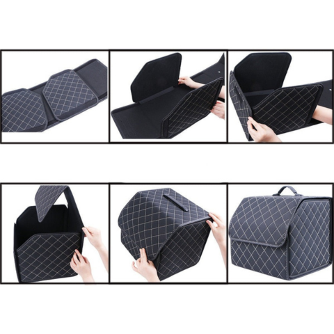 Organisatör För Bilbagage – Lätt Att Fälla Och Transportera