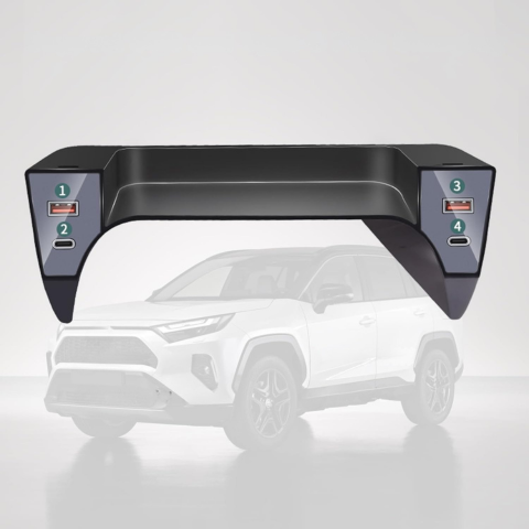 האב USB לרכב — טעינה מהירה והתקנה דיסקרטית