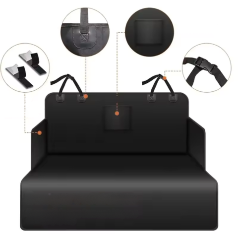 Bagasjeromtrekk for Hund — Sikkerhet og Renhold Garanti