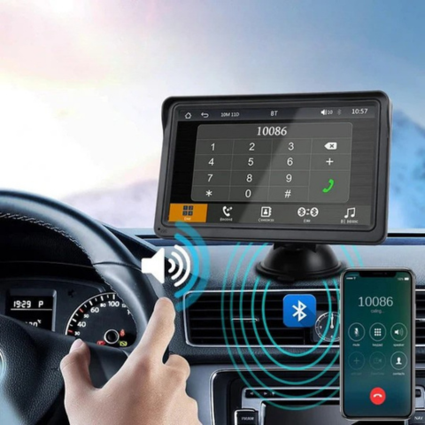 Multimedia-system för bil — CarPlay & Android Auto utan tråd