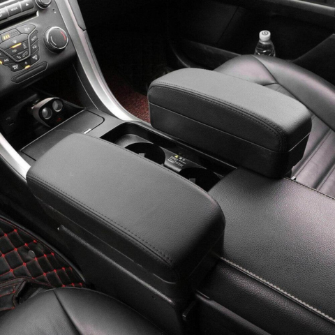 Bracciolo Auto Multifunzionale – Comfort, Storage e Ricarica
