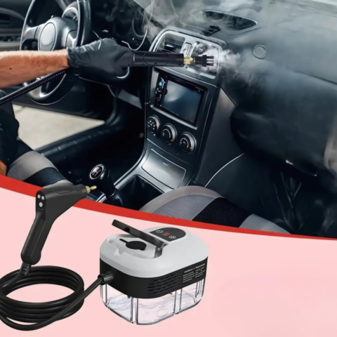 Curățitor cu aburi de înaltă presiune 2500W — Puternic & Ecologic