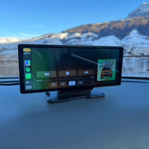 Multimediasystem fürs Auto - HD-Bildschirm & drahtloses CarPlay
