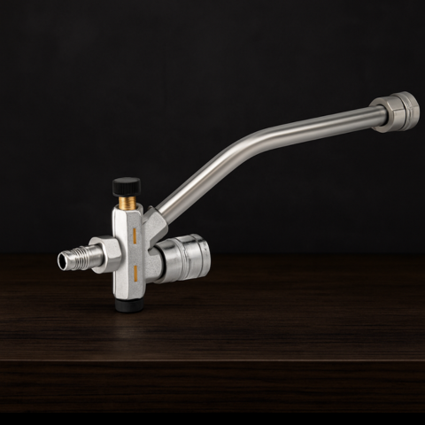 High Pressure Gun With Foam Cannon — Powerful Cleaning