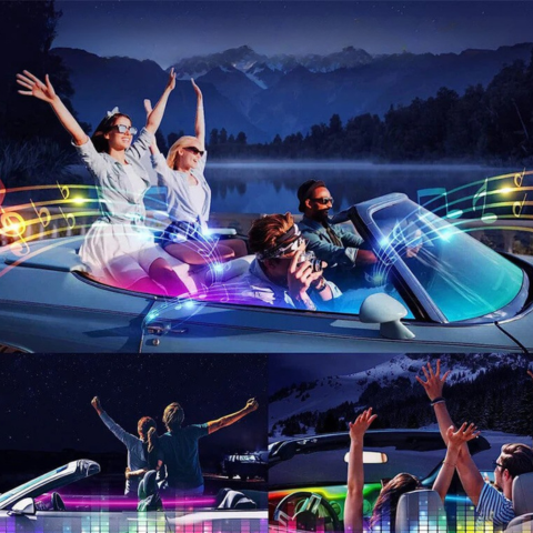 Bilinteriør LED-belysning — Skap den perfekte stemningen