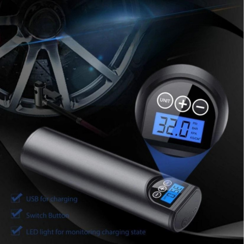 Pompa ad Aria Portatile – Gonfiaggio Veloce e Pratico