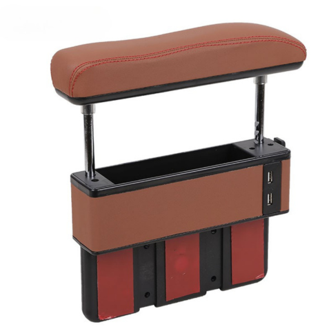 Universal Car Armrest — Adjustable Comfort with Integrated USB Port