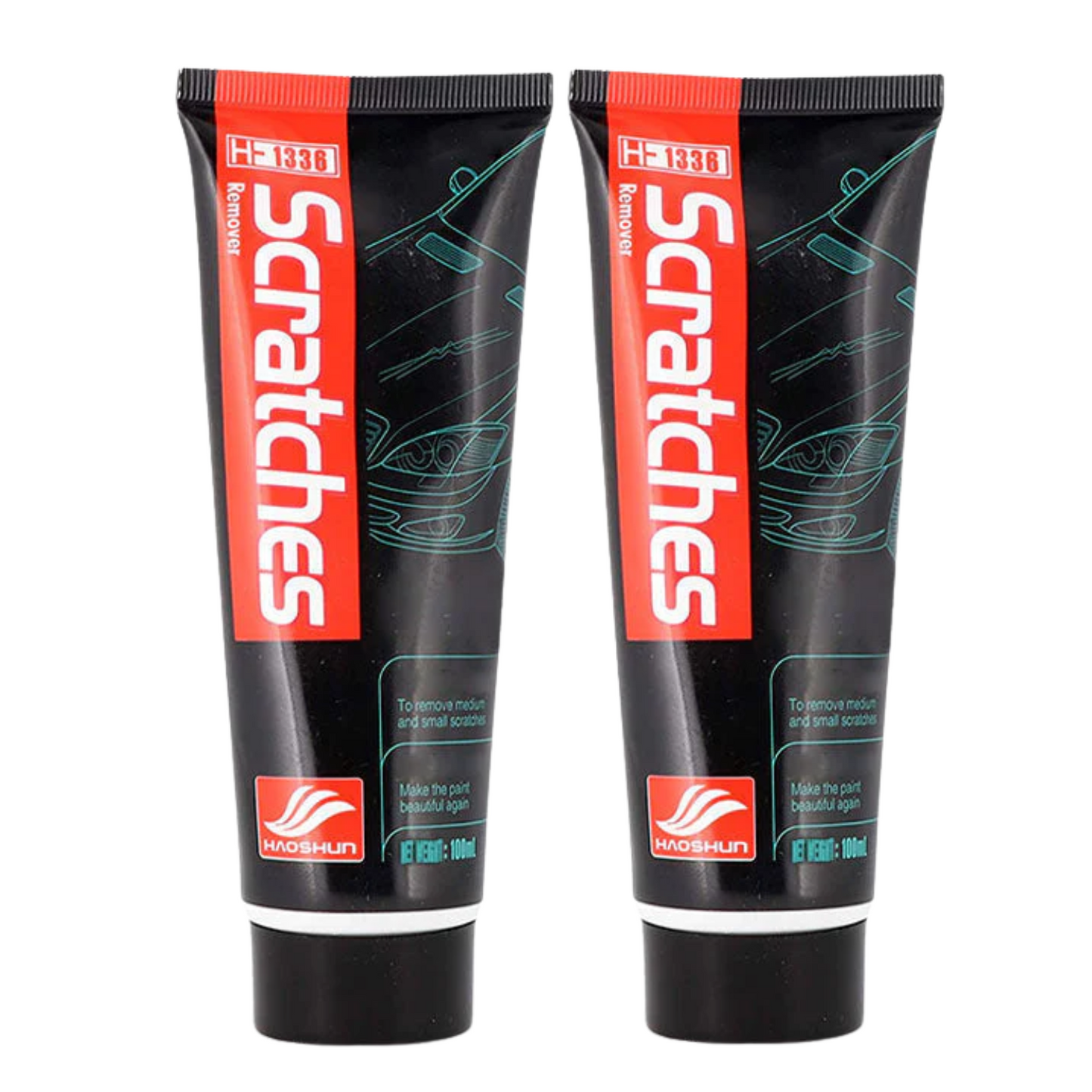 Kit Ștergător de zgârieturi auto – Cremă renovatoare pentru vopsea + Tampon aplicator