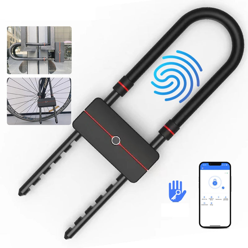 Bluetooth- og Fingeravtrykkslåst Sykkel