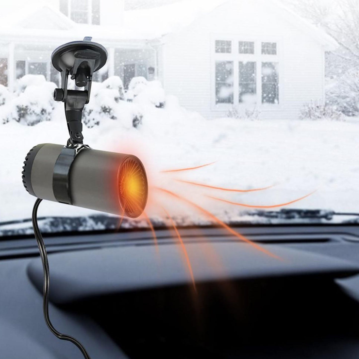 Electric Heating Device For Car — Anti-Fog And Anti-Humidity