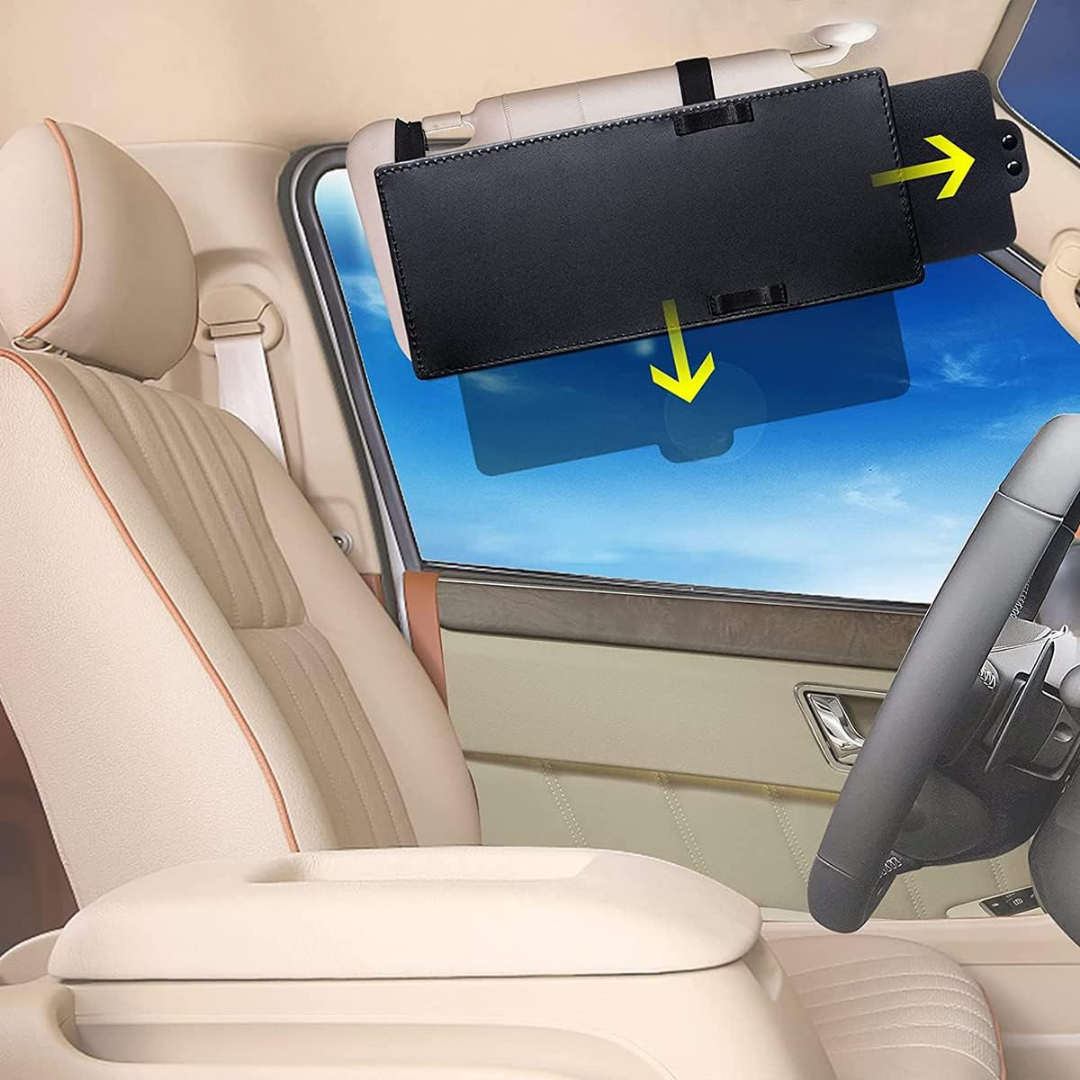Visera Anti-deslumbrante Auto – Filtro UV y Reducción de Reflejos