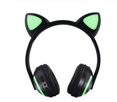 Sluchátka Bluetooth Cat Ears - pohodlí při poslechu a originální styl