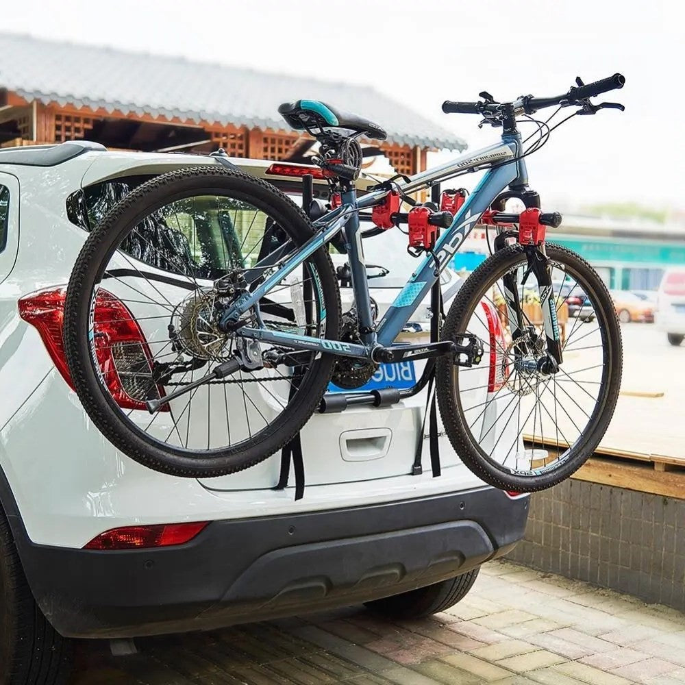 Portabici da Bagagliaio per Auto — Sicurezza Rinforzata in Viaggio 