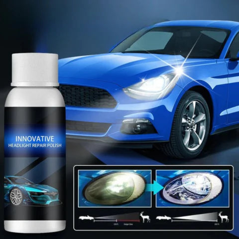 Headlight Restorer Fluid – Optimized Night Vision 