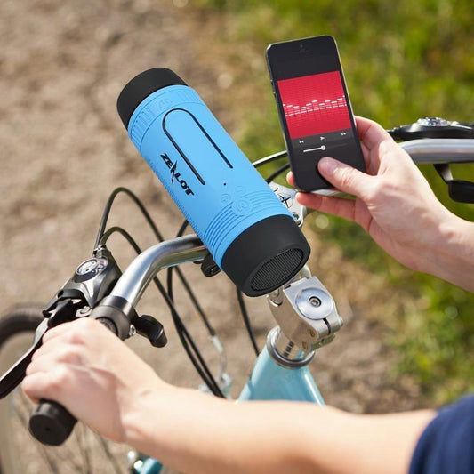 Lampada per Bicicletta con Altoparlante Bluetooth — Illuminazione e Musica in Un Solo Dispositivo 