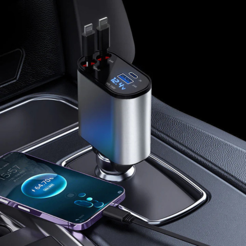 Snellader Auto – Compatibiliteit iPhone En USB-C 