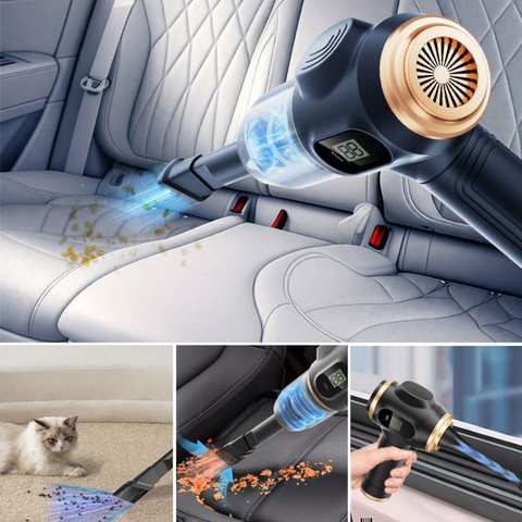 Výkonný auto vysavač – Účinné čištění kdekoli 