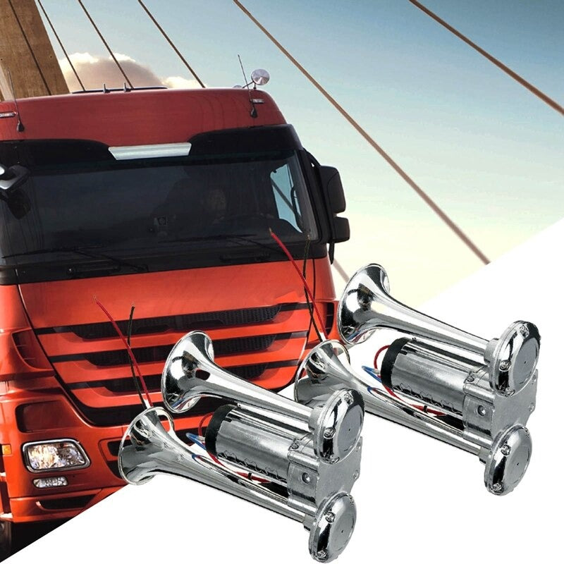 Super Powerful Horn for Vehicles — Ultra Loud Warning Signal 