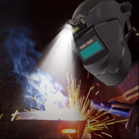 Auto-Darkening Welding Mask With Headlamp 