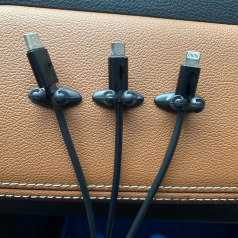 Clips De Câble Auto-Adhésifs – Organisation Facile
