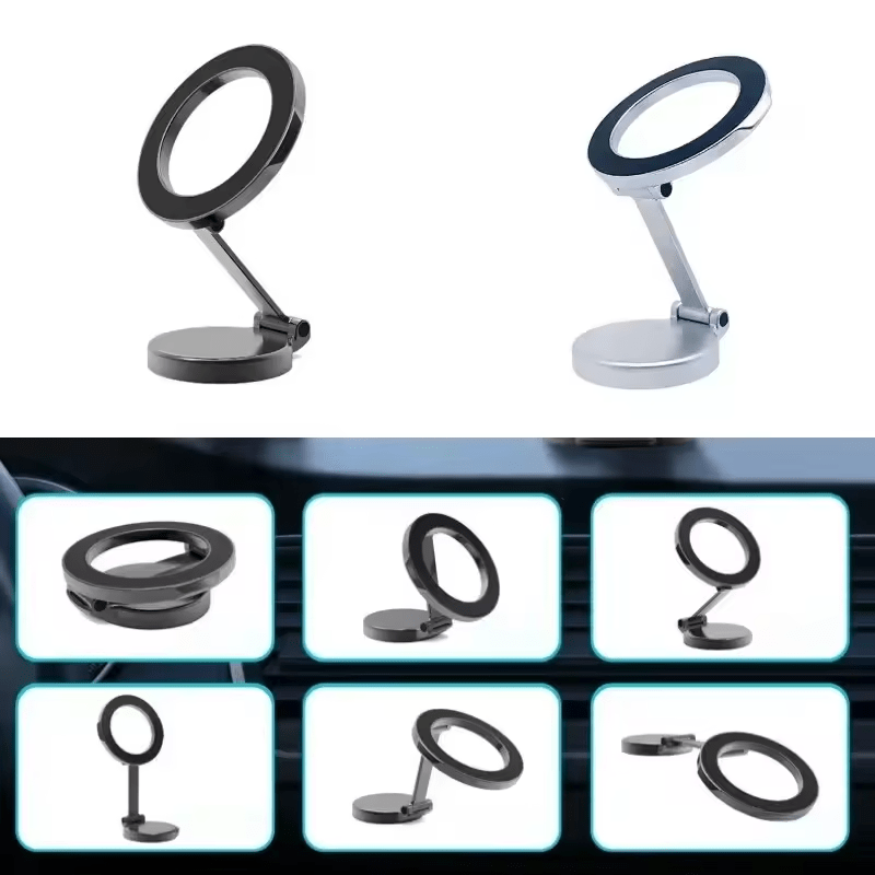 Support telefono magnetico 360° per auto – fissaggio ultra-stabile 