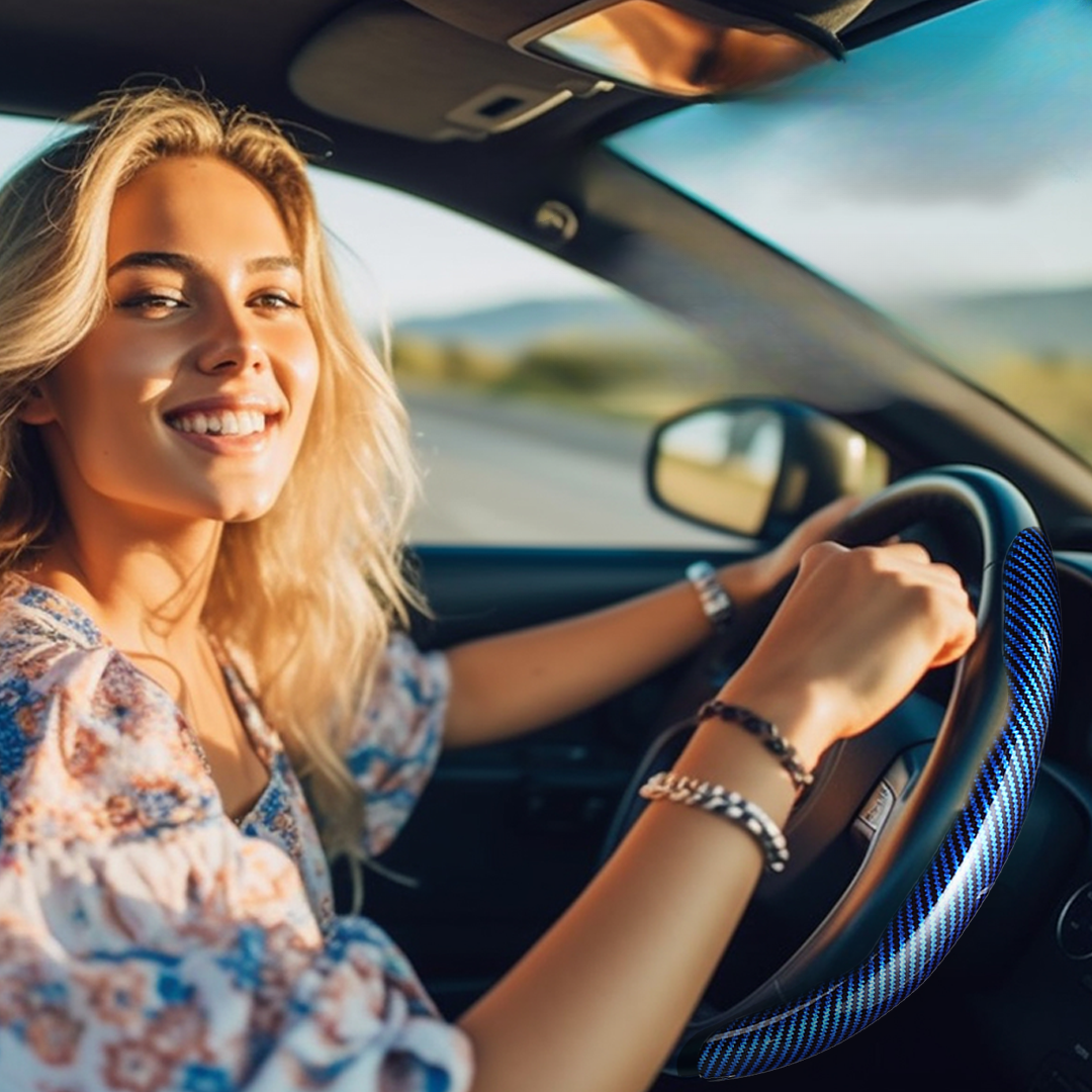 Protezione in carbonio per il volante