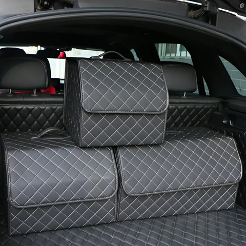 Coffre De Rangement Auto – Style Luxe Et Grande Capacité