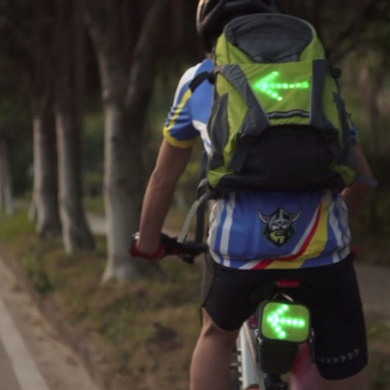 Mochila de señalización LED con control remoto 