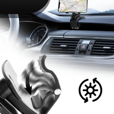 Podpora telefónu, auto, zabezpečené a praktické 