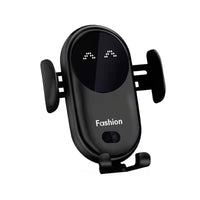 Caricatore Wireless Auto con Supporto per Telefono – Fissaggio Automatico e Rapido