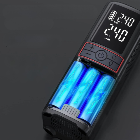 Draagbare Luchtcompressor 160PSI — Compact en Gemakkelijk Te Vervoeren 