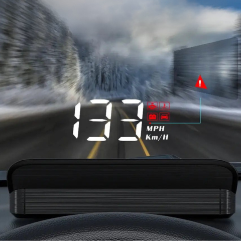 Tachimetro Digitale Per Auto — Visualizzazione Digitale Moderna 
