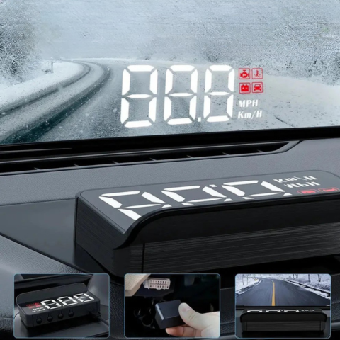 Tachimetro Digitale Per Auto — Visualizzazione Digitale Moderna 