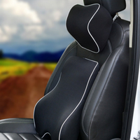 Poduszka lędźwiowa i zagłówek z pianki z pamięcią kształtu - wygoda i ulga dla pleców