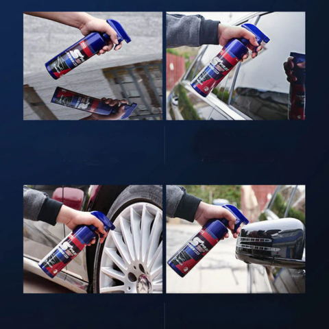 Autóvédő spray – Azonnali fényesség 