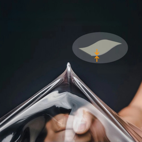 Unsichtbarer Film für Karosserie — Schützt vor Kratzern und Stößen 