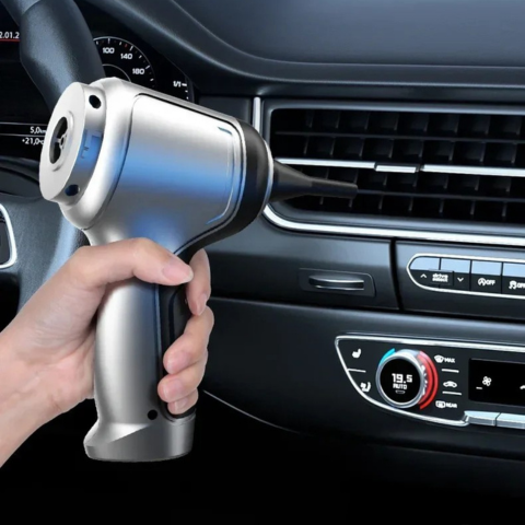 Aspiradora Sopladora Inalámbrica – Limpieza Precisa Para Coche 