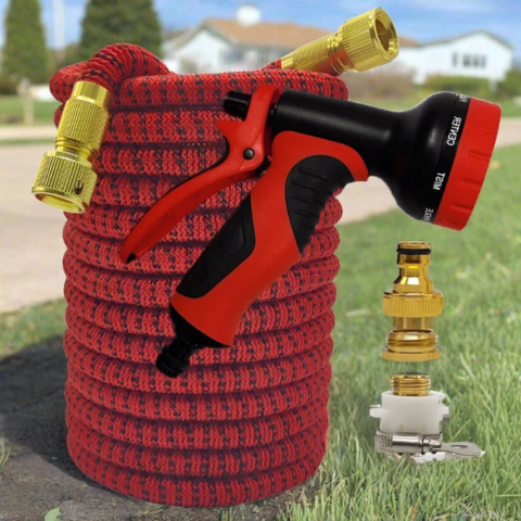 Expandable Hose — Multifunctional with High Pressure Nozzle 