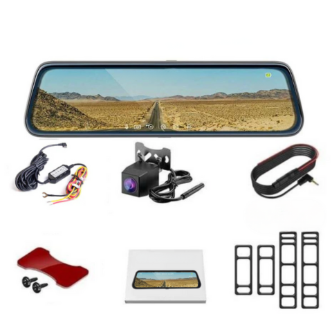 Rearview Mirror with Backup Camera – Total Safety and Connectivity 
